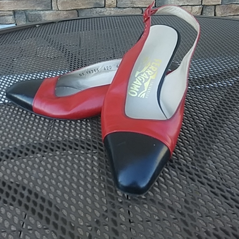 Salvatore Ferragamo Slingback Heels